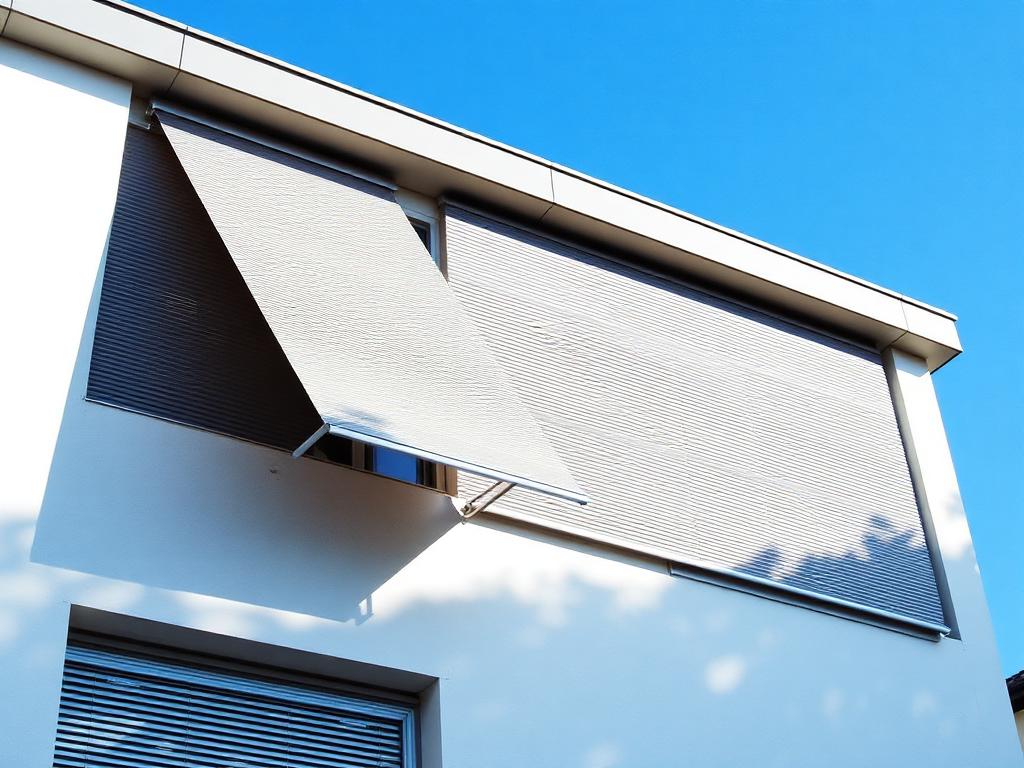 Modernes Haus mit Raffstore